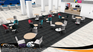 Durham Tees Valley Airport Departures Lounge