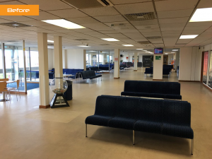 Durham Tees Valley Airport Departures Lounge