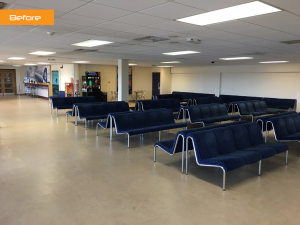 Durham Tees Valley Airport Departures Lounge