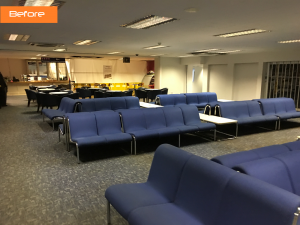 Humberside Airport Departures Lounge Refurbishment